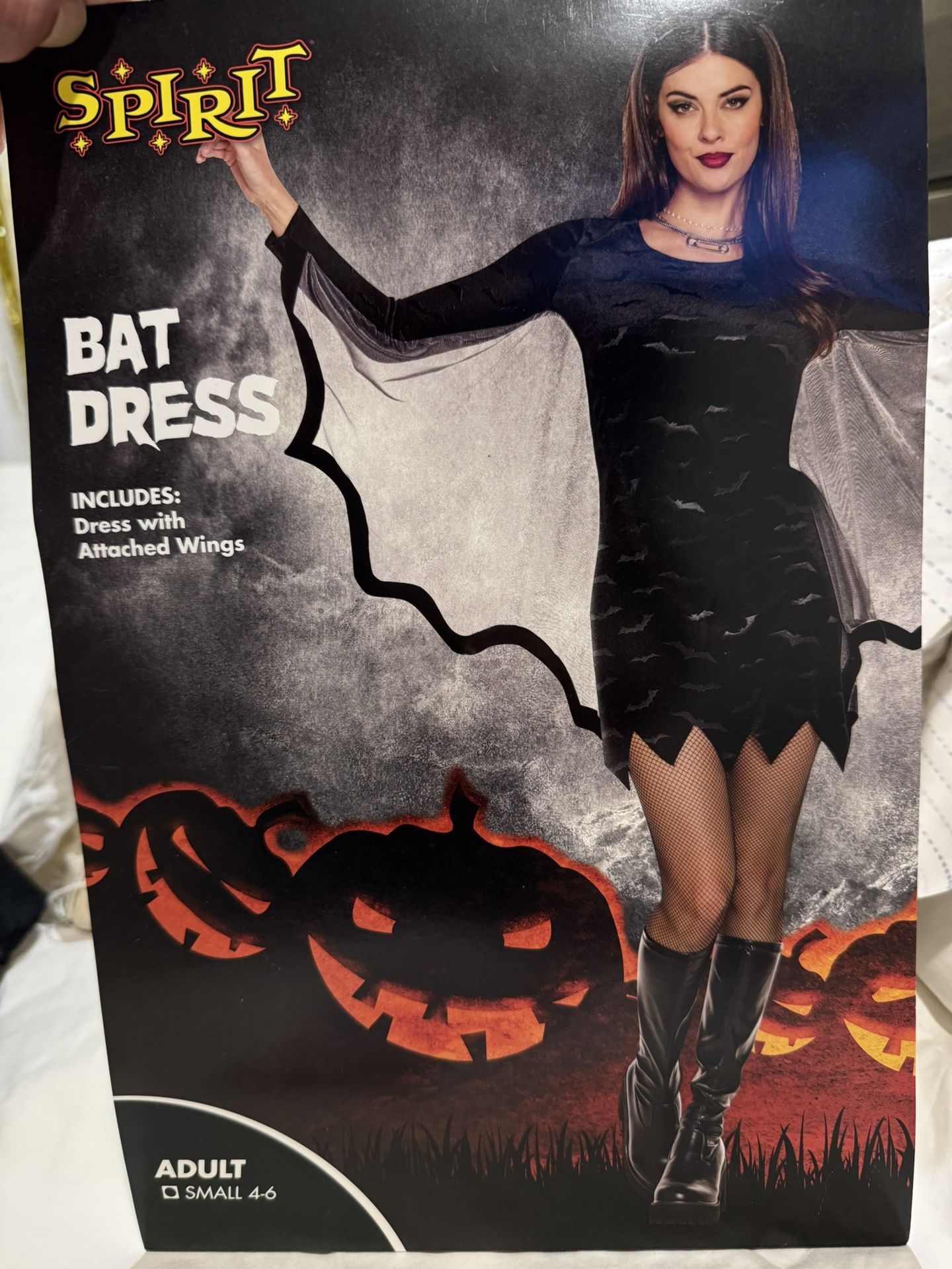 Bat Dress Halloween  Costume
