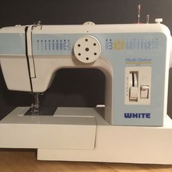 White sewing Machine