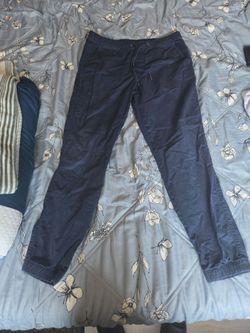 Gap Navy Blue Jogger Pants with Drawstring in Small