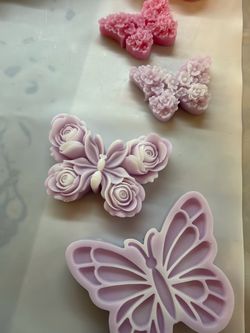 Butterfly meltingpour soaps gift favors or gifts