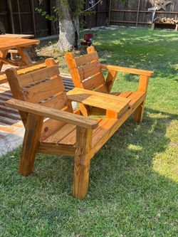 Patio bench