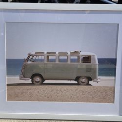 Framed Beach Art 