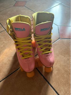 Pink Impala Skates