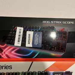 Asus Rog Strix Scope Mechanical Gaming Keyboard 