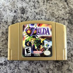 🌟 Legend of Zelda: Majora’s Mask – Nintendo 64 (Authentic Original Cartridge) – $70 OBO