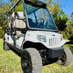 Tomberlin Ghosthawk Saloon LSV 6 Seater Golf Cart Limo Shuttle Seat SXS UTV 