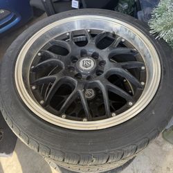 Tires And Rims Up For Sale 