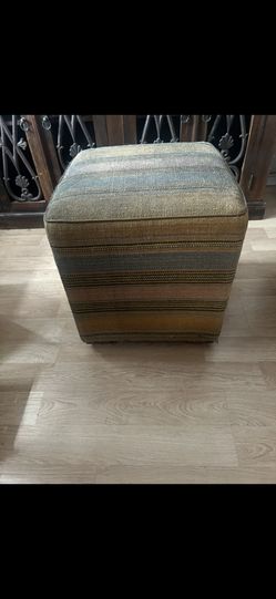 Fabric Ottoman
