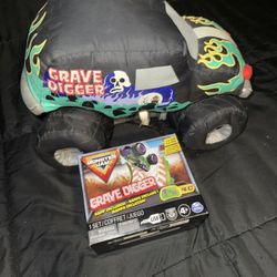 Vintage Grave Digger Plushie 