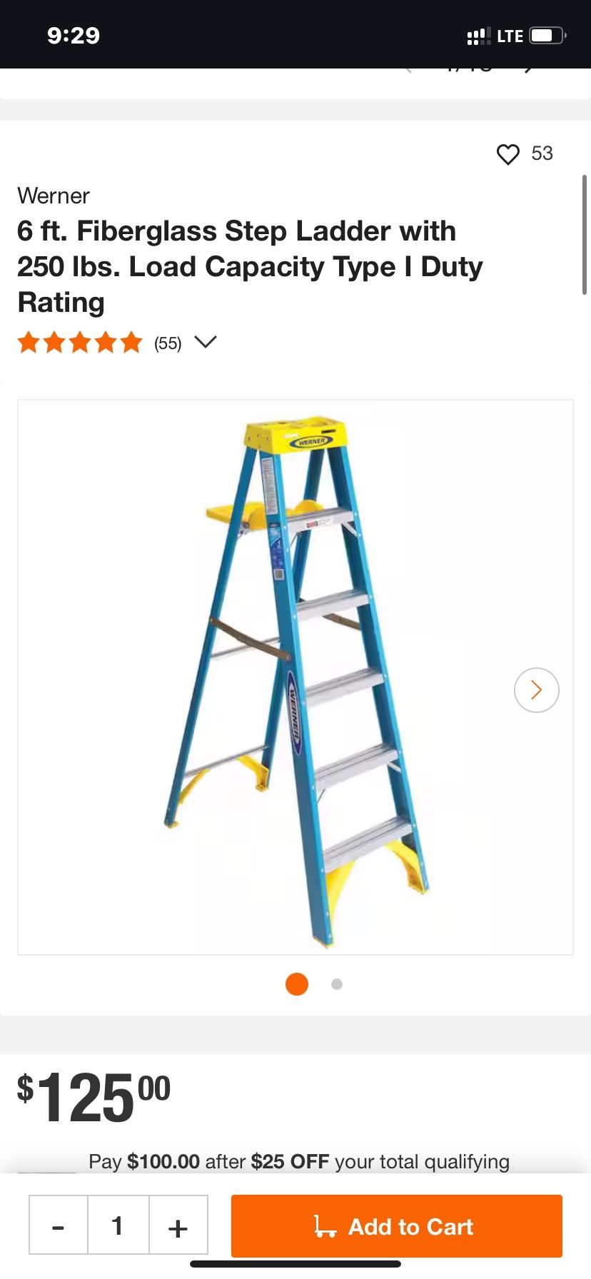 10ft & 6ft Ladders