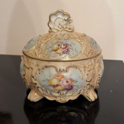 Vintage Decorative Porcelain Jar