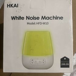 HKAI Baby Sound Machine White Noise Toddler Sleep Trainer Night Light