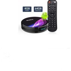 New! Unused! TV Box WiMiUS Android 9.0 Smart TV Box 4GB RAM 64GB ROM Dual WiFi