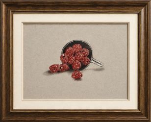 Toned paper "Raspberry " 11x14 "