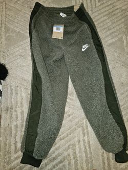 Youth Olive Green Nike Joggers