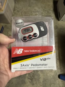 New Balance 3 Axis Pedometer  via slim