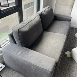 Gray IKEA Kivik
