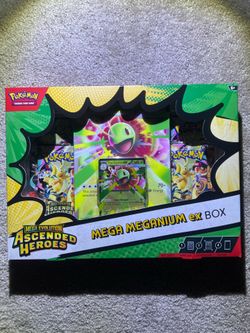 Ascended Heroes Mega Meganium ex Box