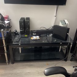 2 Temper Glass Table Sets 