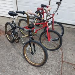 3🔥 80s BMX Boys freestyle trick bikes Huffy Murray Schwinn NOT( Gt dyno haro redline tuff acs rx3