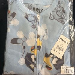 Bluey Onesie Youth Pajamas Size M