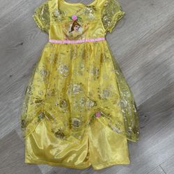 Belle Girls Disney Princess Nightgown 3T