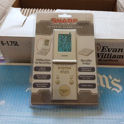 Travel Alarm Clock . Pocket Size 