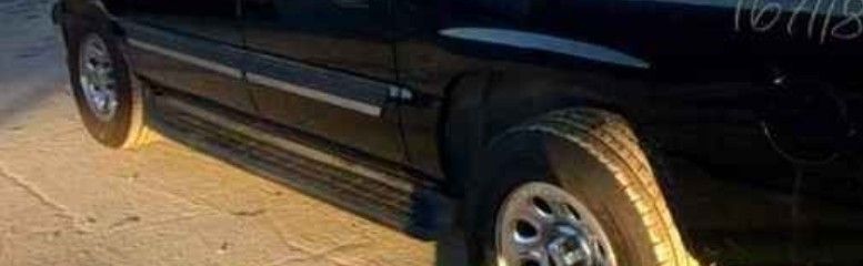 Estribos originales para chevrolet suburban 2004
