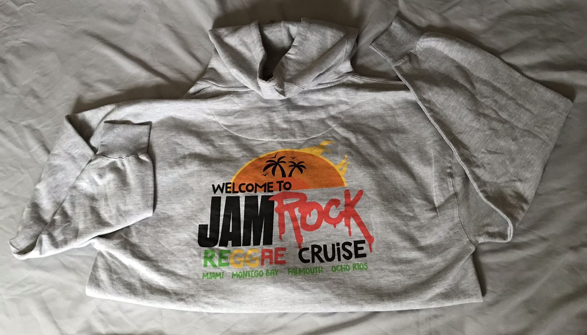 NEW XXL Control “Welcome To Jamrock” Zip Up Hoodie