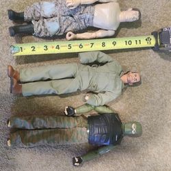 G.I. Joe Soldiers Lot Of 4