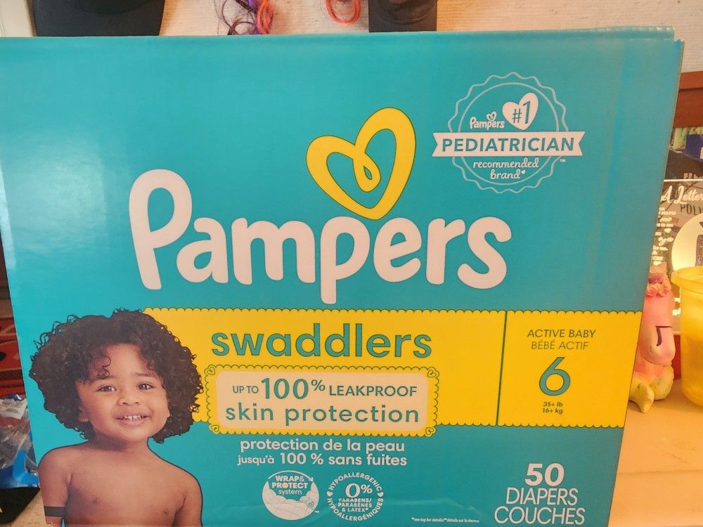 Pampers Size 6