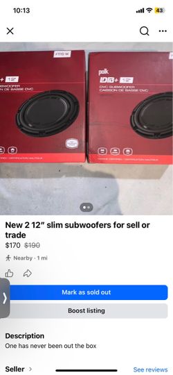 Car audio subs speakers and boxes
