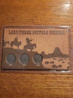 Last 3 Buffalo Nickels
