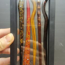  Chinese Lacquer hair pin set
