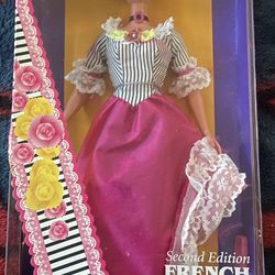 Second edition french barbie collector edition