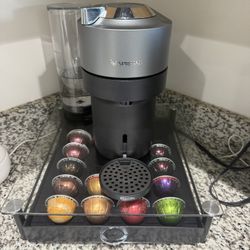 Nespresso Coffee Stand drawer AND Nespresso Pods