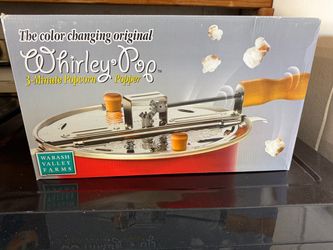 New Popcorn popper