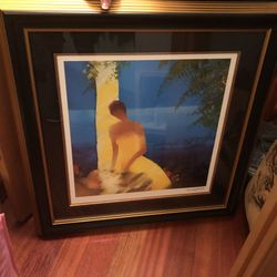 Picture the frame is worth over $350