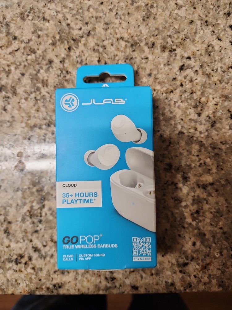 JLAB GO POP Wireless Earbuds New