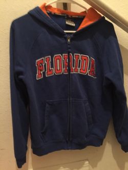 Florida Gators zip up hoodie jacket