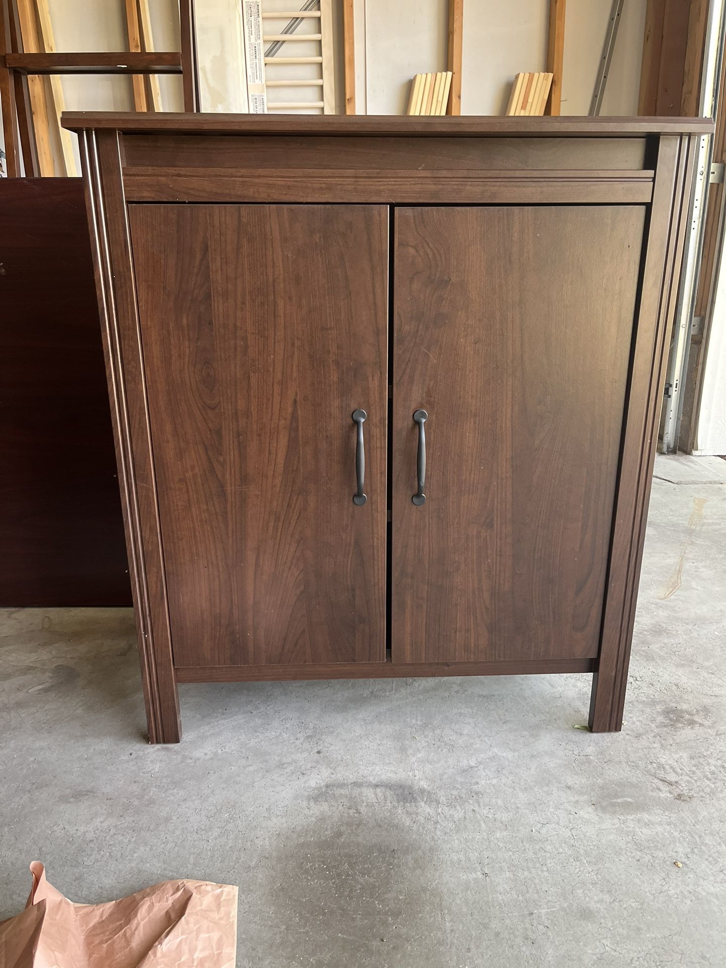 3 Shelf Wooden Cabinet