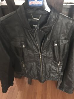 Leather jacket
