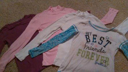 Girls long sleeve shirts