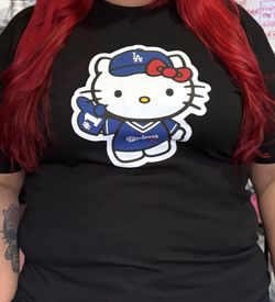 Hello Kitty Dodger Shirt