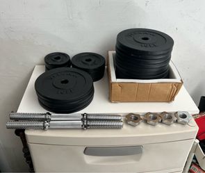 Yes4All 200lb Adjustable Dumbbell Set