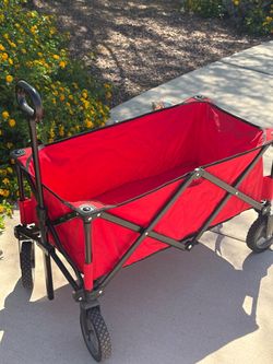 Rolling Red Wagon