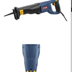 RYOBI RJ165V CORDED ELECTRIC RECIPROCAL SAW IN CASE