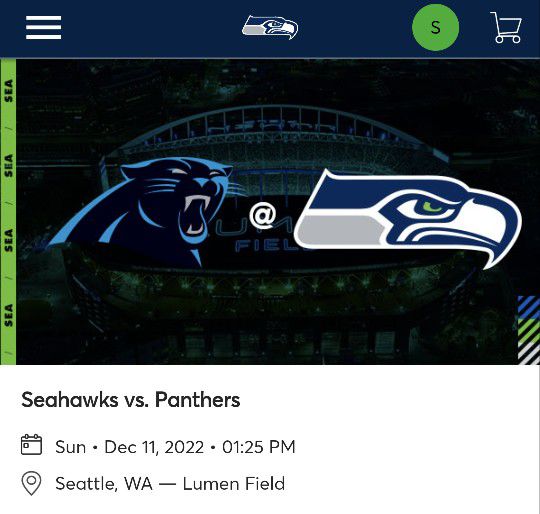 Seahawks Vs Panthers 