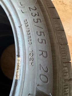 LLANTAS MICHELIN 235/55R20 - SET DE 4   $380 + INSTALACIÓN A DOMICILIO GRATIS