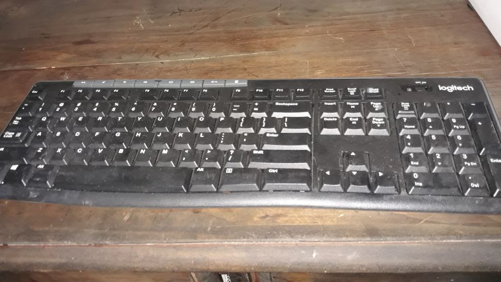 Logitech computer keyboard